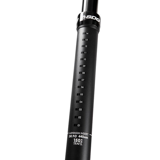 SDG Components Tellis Dropper Seatpost, 30.9mm, 480mm, Travel: 170mm, Offset: 0mm, Remote: On handlebar