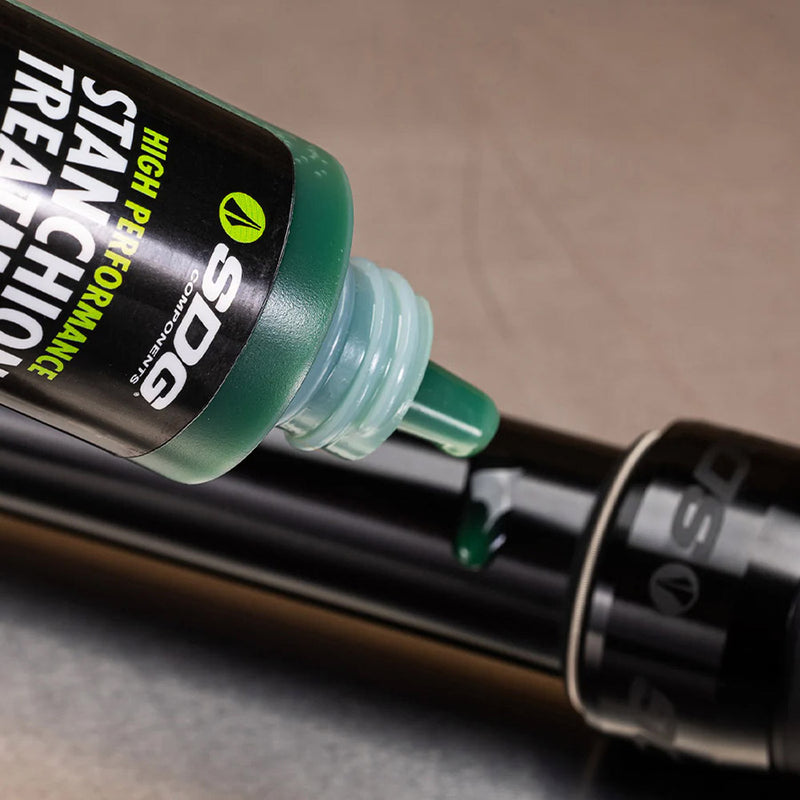 Load image into Gallery viewer, SDG Components Tellis Stanchion Treament, High-performance stanchion treatment. 2 fl oz.
