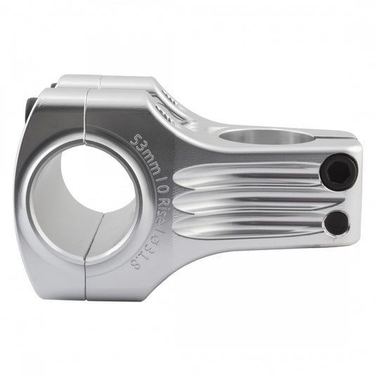 Alienation Torch BMX Stem 31.8 mm 53mm mm 0Â° Silver