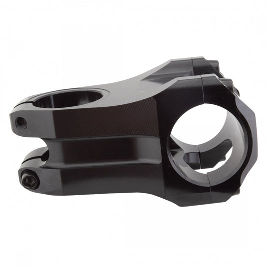 Origin8 Flux Stem 31.8mm 55mm 0 Deg Black MTB 4-bolt Front Loading Faceplate