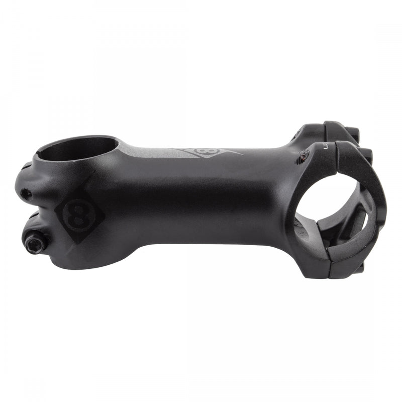 Load image into Gallery viewer, Origin8 Flow Stem Bar Clamp 31.8mm 90mm -7 Deg Black Aluminum Road / Mountain

