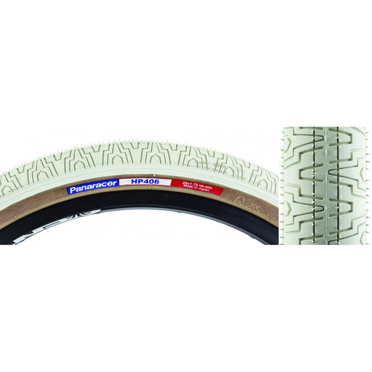 Pack of 2 Panaracer HP406 20x1.75 Clincher Wire TPI 85 Wh/Ysk Reflective BMX