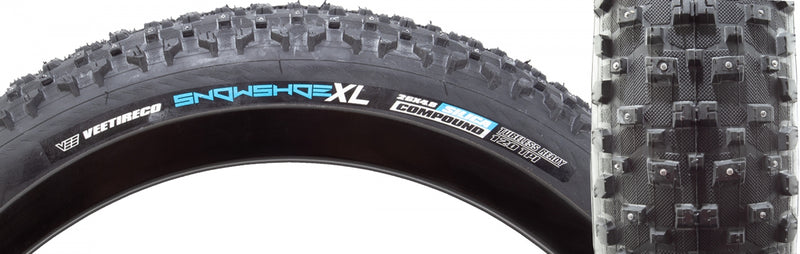 Load image into Gallery viewer, Pack of 2 Vee Tire Co. Snowshoe XL Tire 26 x 4.8 Clincher Folding Black
