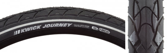 Pack of 2 Kenda Kwick Journey Sport KS 700x38 Clincher Wire TPI 85 Bk/Blk Road