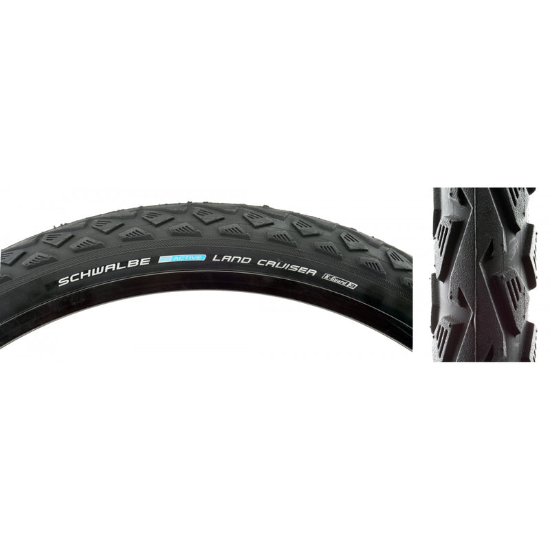 Load image into Gallery viewer, Pack of 2 Schwalbe Land Cruiser Active Twin KGuard 26x1.75 Wire TPI 70 Bk/Bsk

