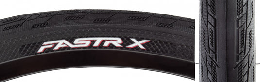 Pack of 2 Tioga FASTRX Tire 20 x 1.75 Clincher Wire Black 60tpi