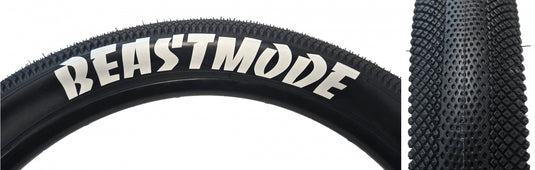 Pack of 2 SE Bikes Speedster 27.5x3.0 Clincher Wire TPI Black/Black Reflective