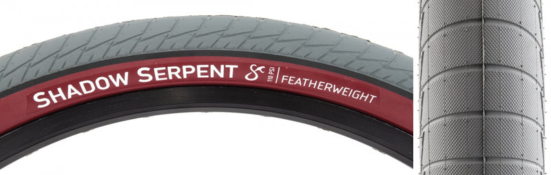 Load image into Gallery viewer, Pack of 2 The Shadow Conspiracy Serpent 20x2.3 Clincher Wire TPI 110 Gy/Red
