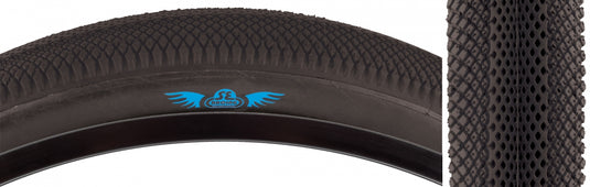 Pack of 2 SE Bikes Speedster 27.5x2.5 Tubeless Folding TPI Blk/Blk Reflective