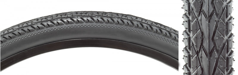 Load image into Gallery viewer, Pack of 2 Sunlite UtiliT Trekking 26x1.75 Clincher Wire TPI 75 Black/Black
