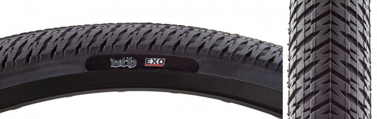 Pack of 2 Maxxis DTH 20 x 1.5 Clincher Wire TPI 110 Black/Black Reflective BMX