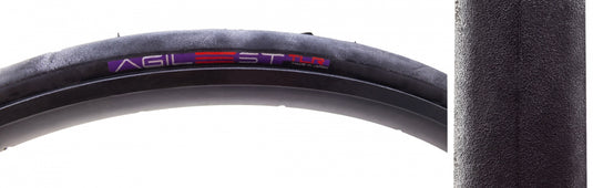 Pack of 2 Panaracer Agilest TLR 700x25 Tubeless TPI 115 Black/Black Ref Road