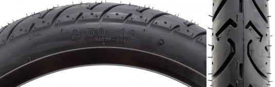 Pack of 2 Sunlite Surrey K657F 16x2.5 Wire Bk/Blk