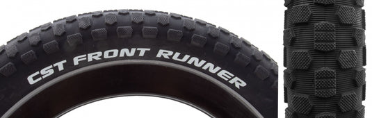 Pack of 2 Cst Premium Front Runner 20x3.3 Wire TPI Bk/Blk