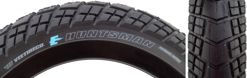 Load image into Gallery viewer, Pack of 2 Vee Tire &amp; Rubber E-Huntsman 20x4.8 Wire TPI 30 Bk/Blk
