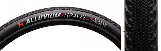 Kenda Alluvium Gravel 700x40 Tubeless Tire Bundle Durable, Speed-Optimized Gravel Cycling Tires with GCT Technology