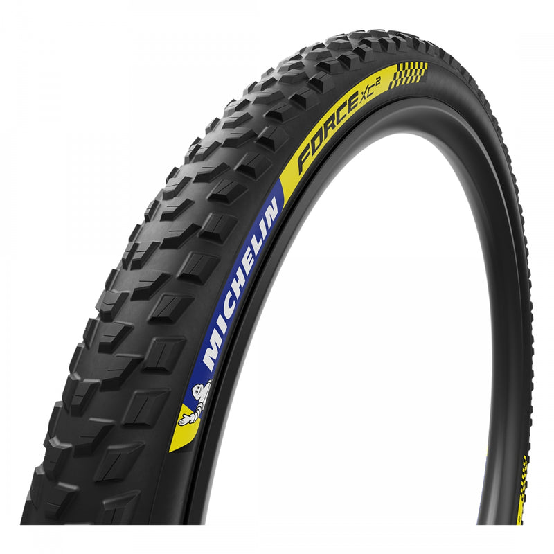 Load image into Gallery viewer, Michelin Force XC2 29x2.1 Tubeless Mountain Bike Tires Durable, Fast-Rolling, Tech-Enhanced Trail Grip
