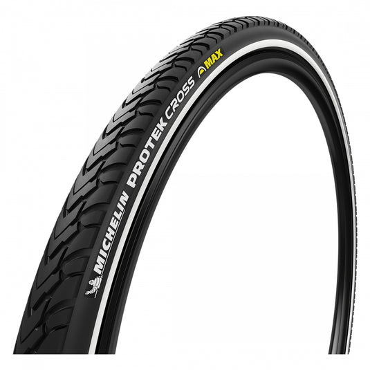 Pack of 2 Michelin Protek Cross Tire 700 x 35 Clincher Wire Steel Black Touring Hybrid