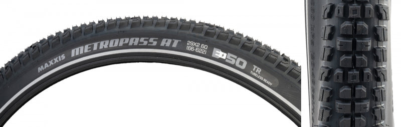 Load image into Gallery viewer, Maxxis Metropass AT MPro 29x2.6 MTB Tire | All-Terrain, Durable, Tubeless-Ready, Exo TR
