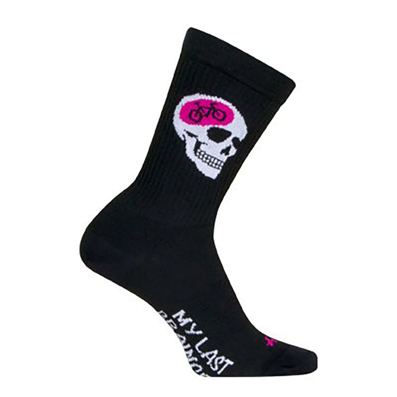 Load image into Gallery viewer, Sockguy Braincell Socks, 5-9, Black
