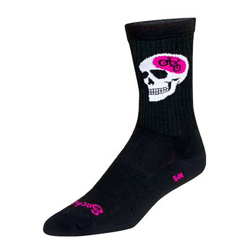 Load image into Gallery viewer, Sockguy Braincell Socks, 9-13, Black
