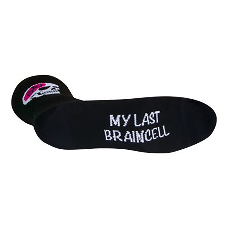 Load image into Gallery viewer, Sockguy Braincell Socks, 9-13, Black
