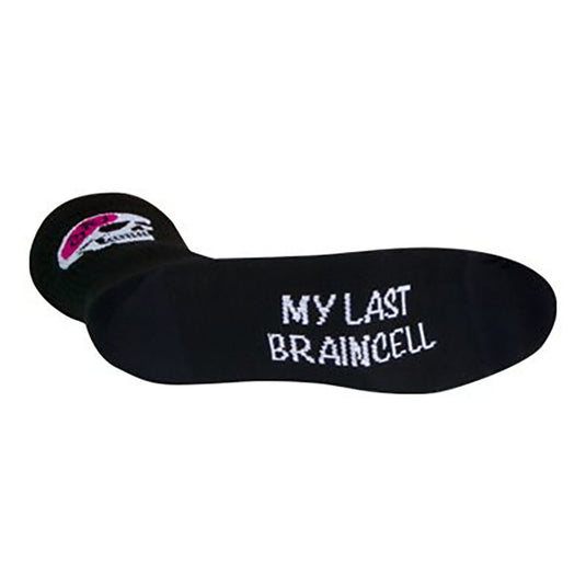 Sockguy Braincell Socks, 9-13, Black