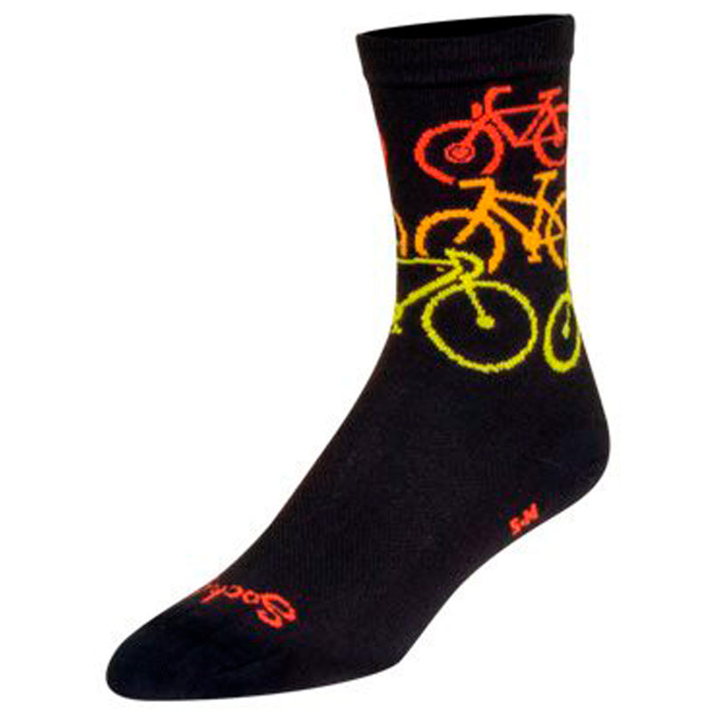Load image into Gallery viewer, Sockguy Nvr Enuf Crew Socks 5-9
