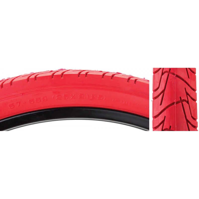 Load image into Gallery viewer, Sunlite-City-CST1218-26-in-2.125-in-Wire-TIRE2766-Wire-Bead-Tires
