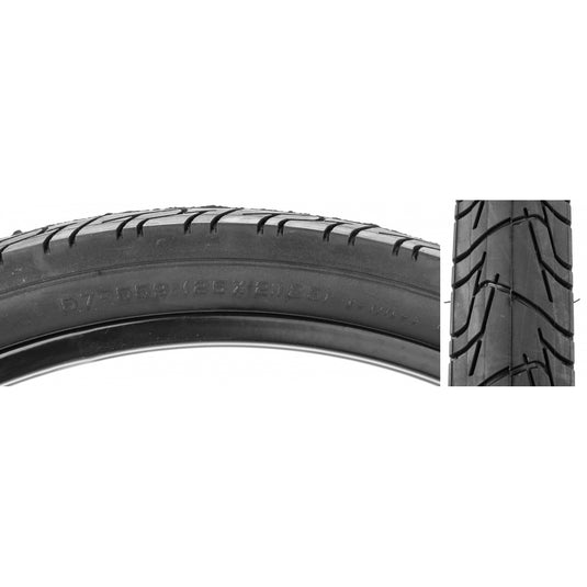 Pack of 2 Sunlite City CST1218 26x2.125 Wire TPI 65 Black/Black EBike