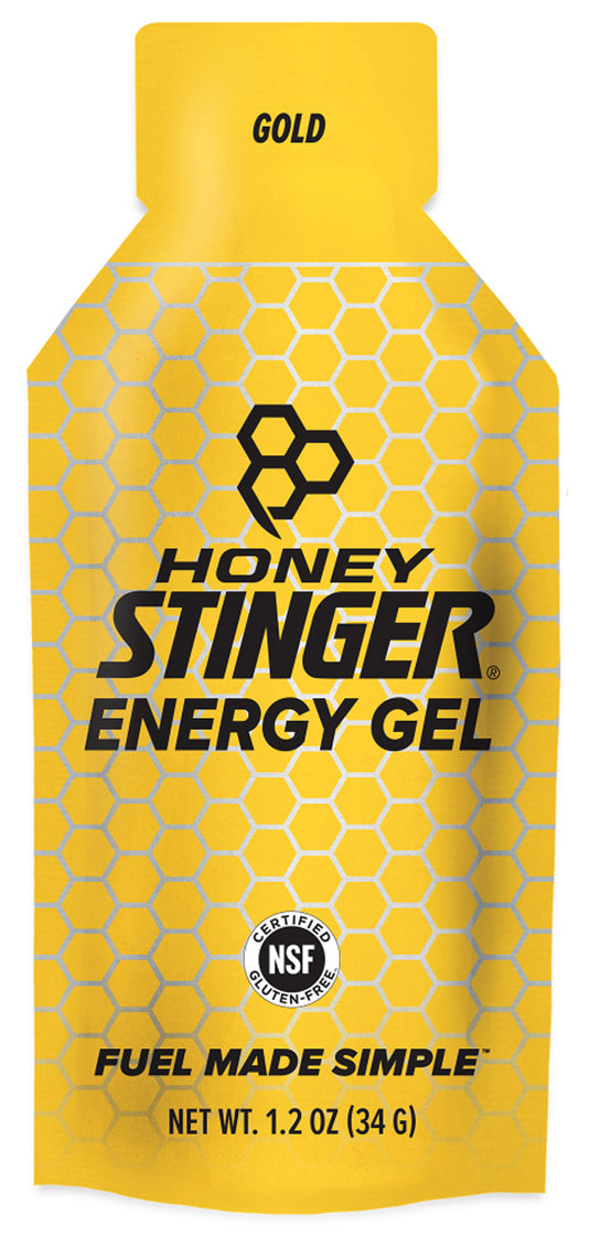 Honey Stinger Gel Gold: Natural Energy Boost for Endurance Athletes Pack of  24