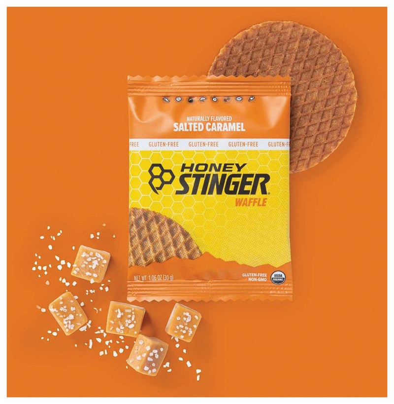 Load image into Gallery viewer, Honey Stinger Gluten-Free Waffle: Salted Caramel Delight Pack of  12
