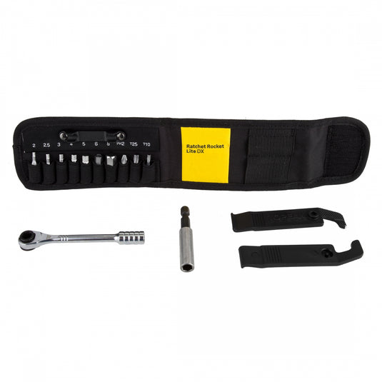 Topeak Ratchet Rocket Lite DX Bicycle Tool Kit Bundle Compact Hex, Torx, Phillips for Bike Repairs