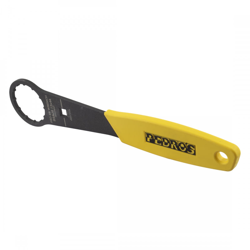 Load image into Gallery viewer, Pedros Pro BB Socket Wrench Bottom Bracket Wrench Yellow/Black 12-Notch 6460296
