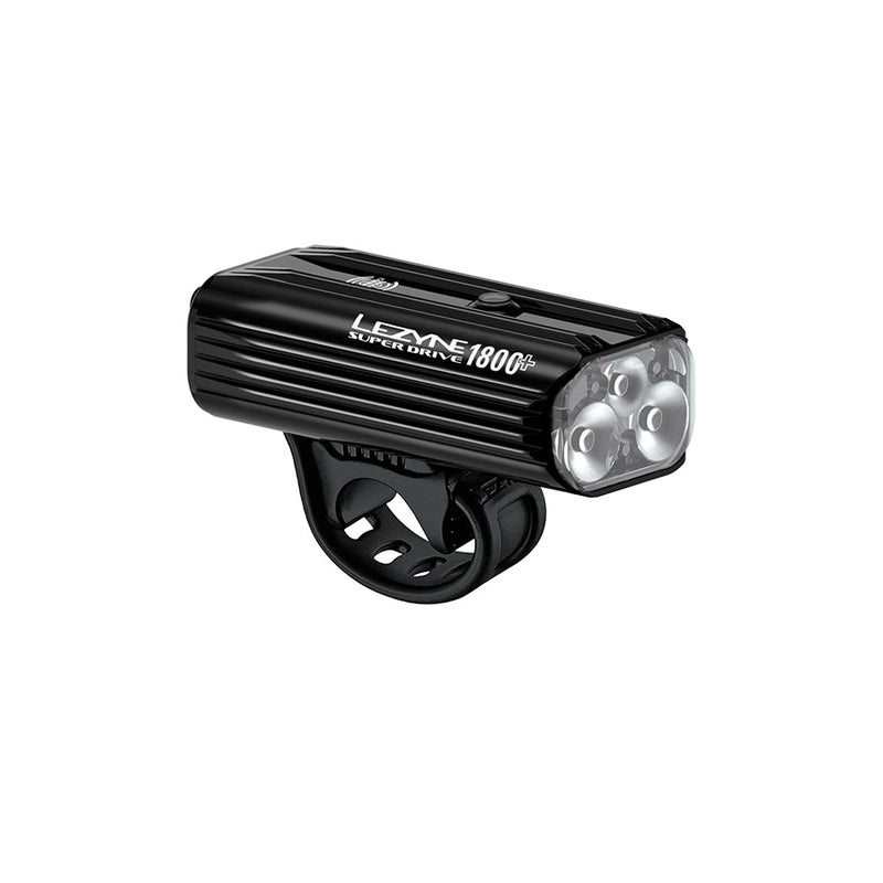 Load image into Gallery viewer, Lezyne Super Drive 1800+ Smart Loaded, Light, Front, Black
