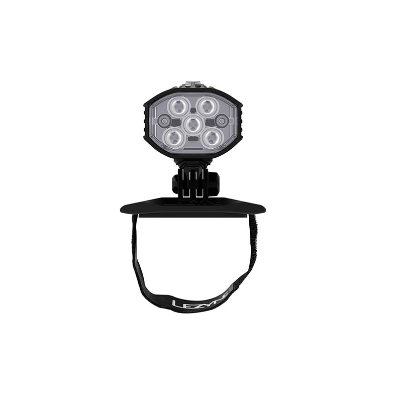 Load image into Gallery viewer, Lezyne Helmet Fusion Drive Pro 500+ Front Light, Satin Black
