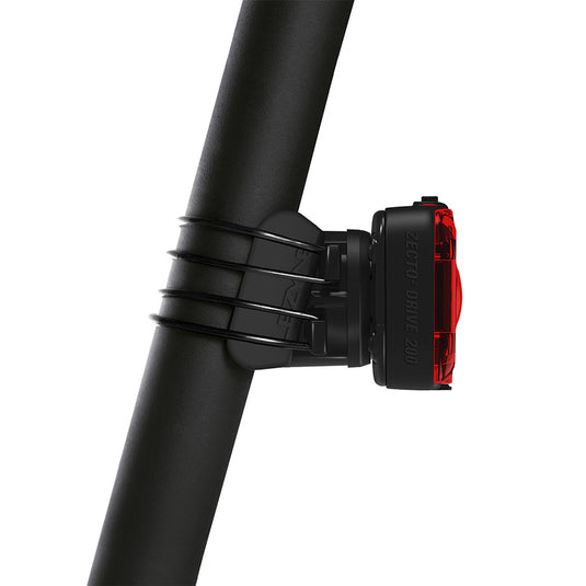 Lezyne Zecto Drive 200+ Light, Rear, Black