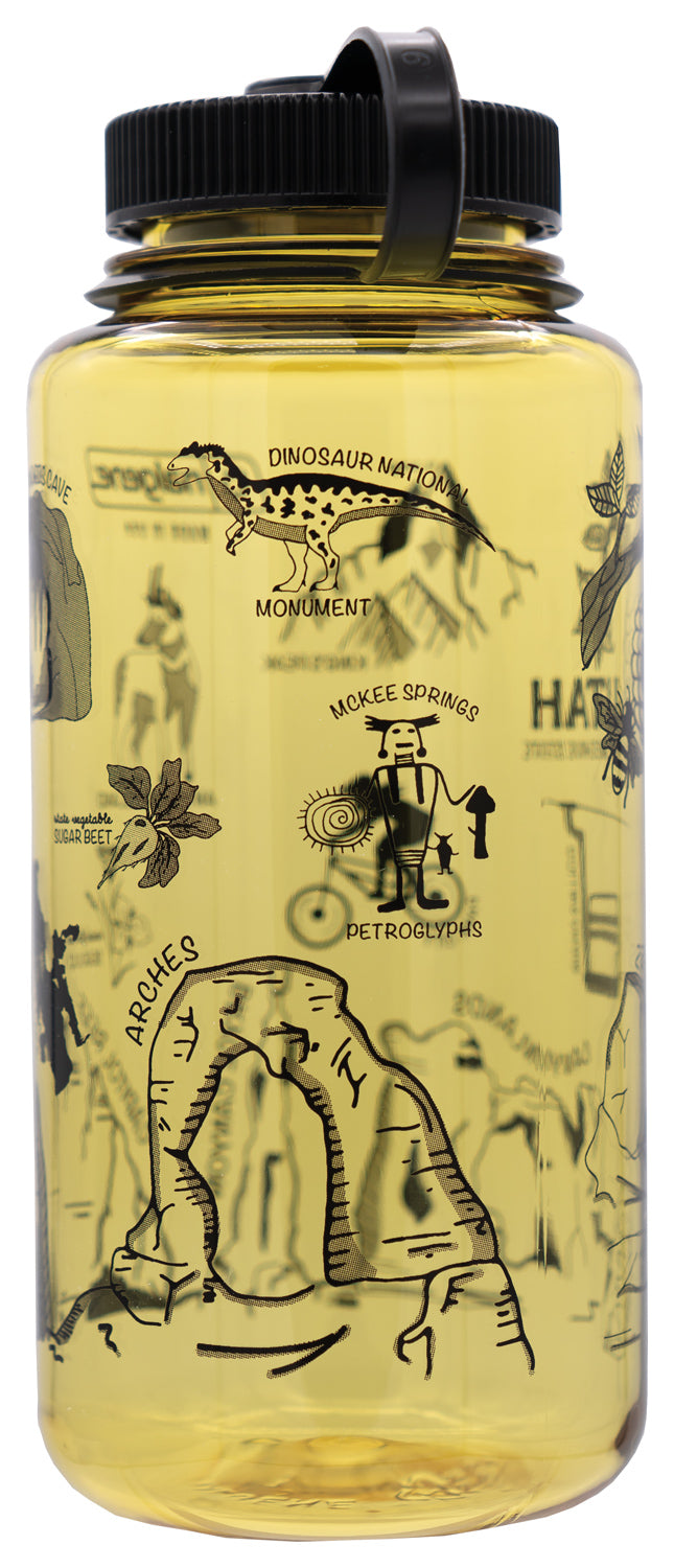 Load image into Gallery viewer, Custom Wm 32oz Nalgene Ut Butter State

