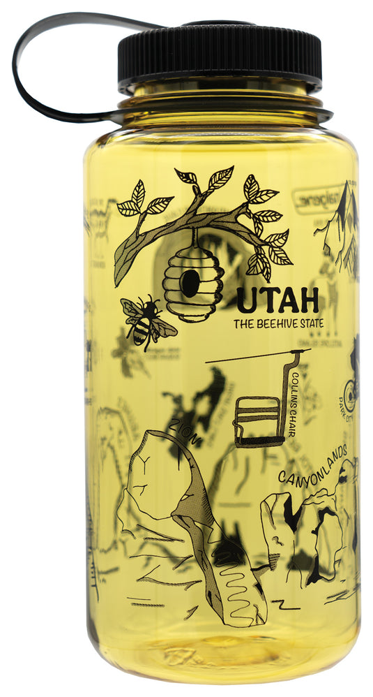 Custom Wm 32oz Nalgene Ut Butter State