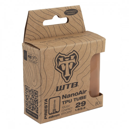 WTB NanoAir TPU Tube - 29 x 1.9 - 2.5, 48mm Presta Valve