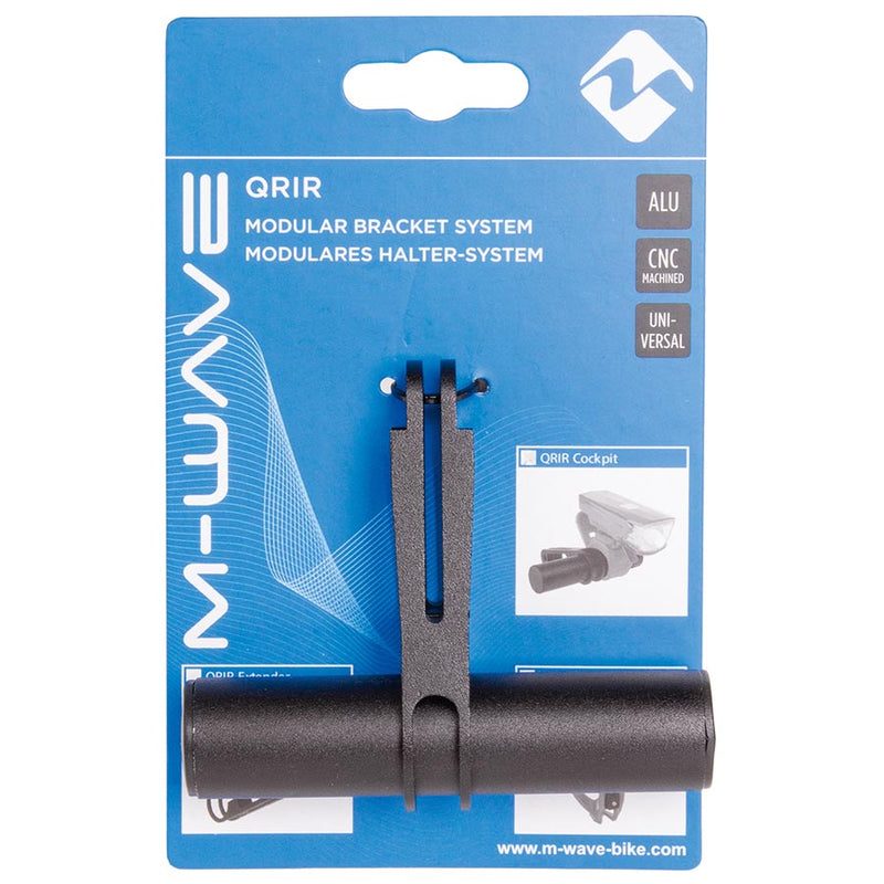 Load image into Gallery viewer, M-Wave QRIR Cockpit Extender Aluminum, Black
