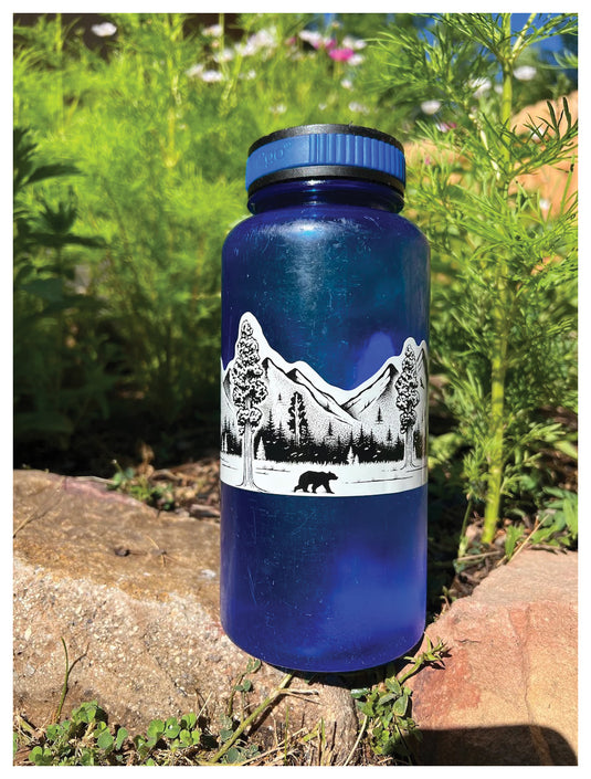Endless Mountains Sticker Art Set: Explore Nature's Beauty!