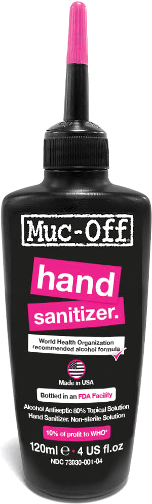 Muc-off W.h.o. Hand Sanitizer 120ml W.h.o. Hand Sanitizer 120ml