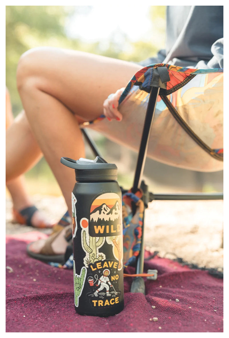 Load image into Gallery viewer, Keep Nature Wild Twin Peaks: Eco-Friendly Outdoor Adventure Backpack
