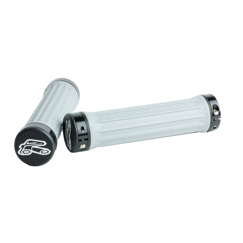 Load image into Gallery viewer, Renthal Traction Soft Grips 130mm, Light Grey
