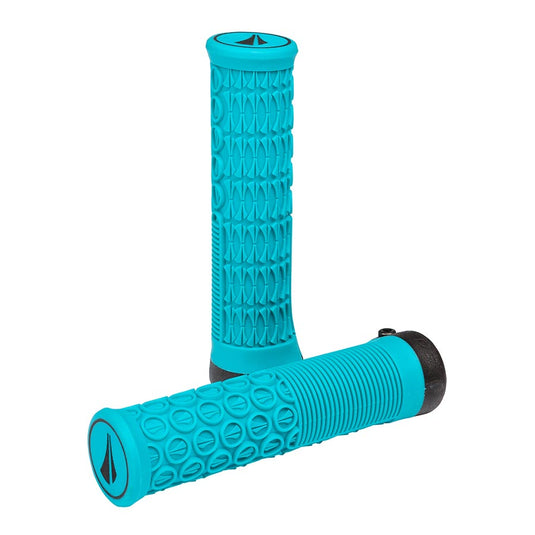 SDG Components Thrice 33 Grips, 136mm, Turquoise, Pair