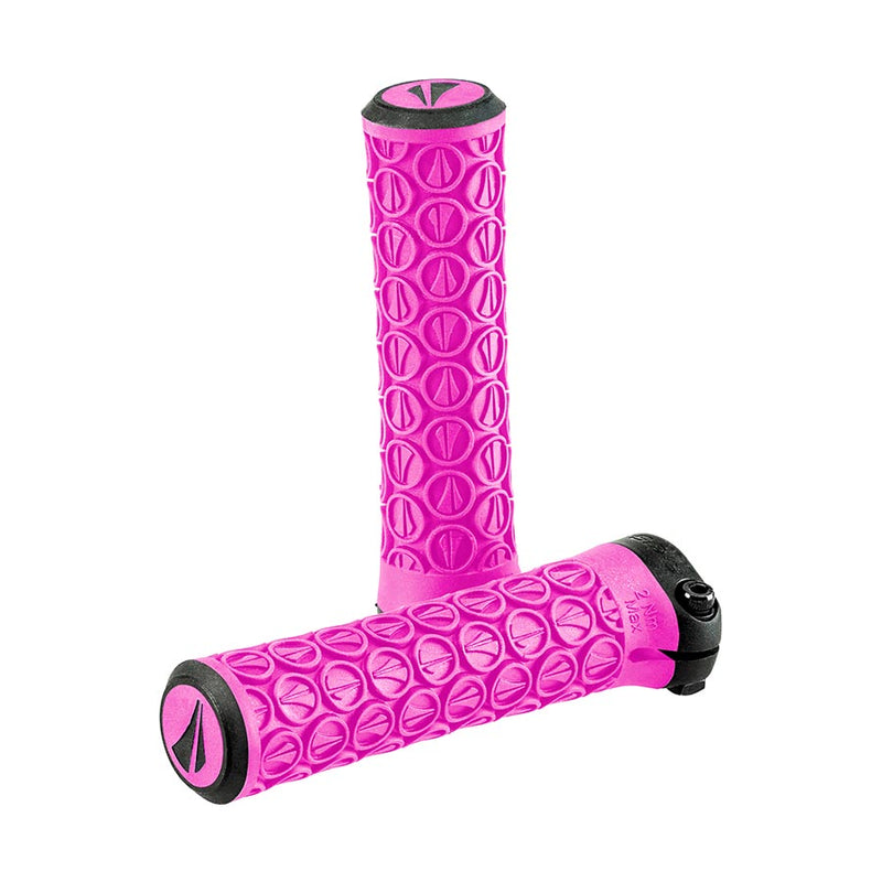 Load image into Gallery viewer, SDG Components Slater Jr Grips, 115mm, Neon Pink, Pair
