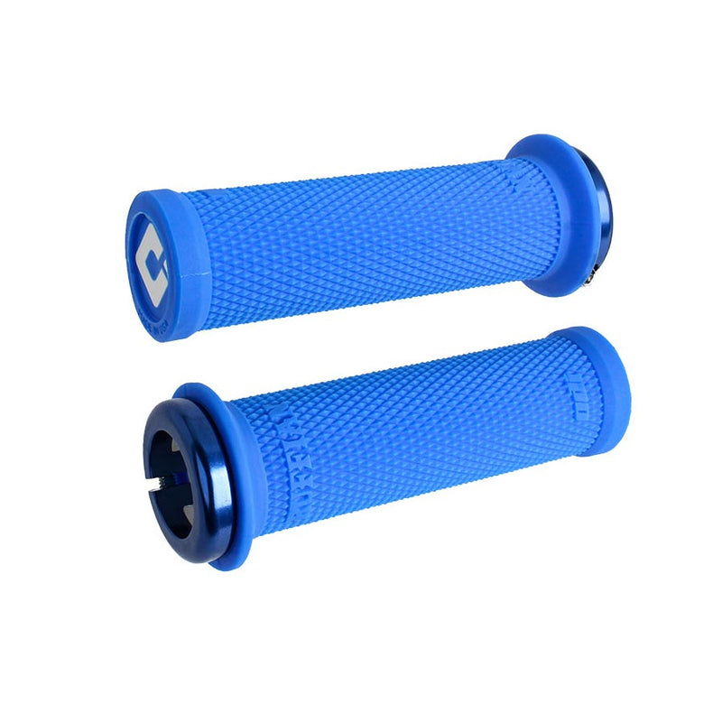 Load image into Gallery viewer, ODI Ruffian Mini V2.1 Grips 110mm, Blue, Pair
