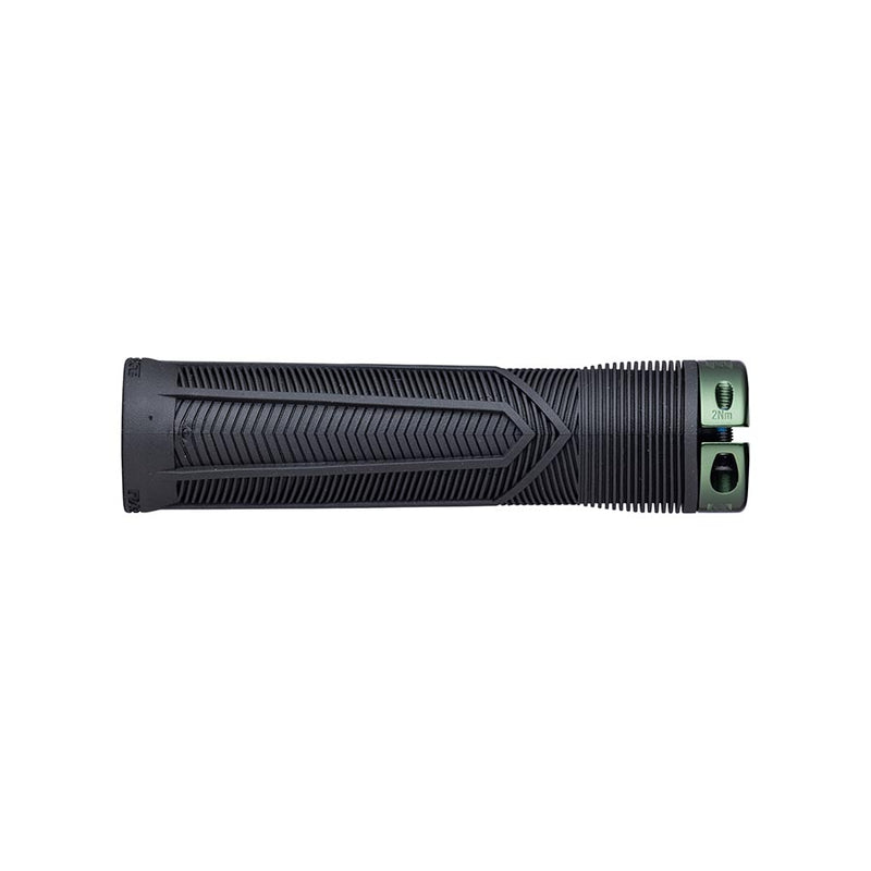 Load image into Gallery viewer, Race Face Chester Lock-On Grips, 31mm, Black/Forest Green
