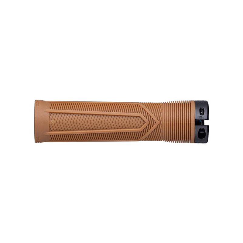 Load image into Gallery viewer, RaceFace Chester Grips - Lock-On, Gum/Black, 34mm
